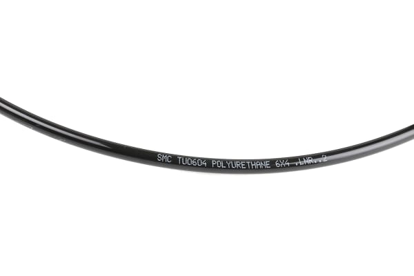 Product image for Polyurethane 6mm black tubing 20 metres