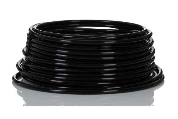 Product image for Polyurethane 8mm black tubing 20 metres