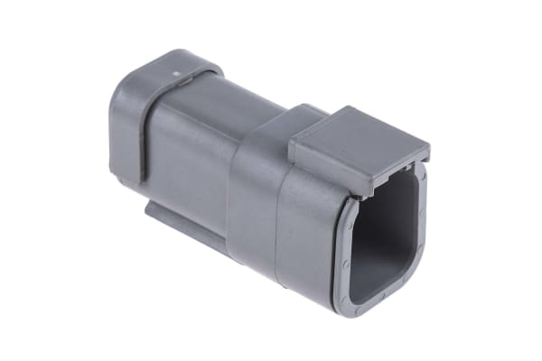 Product image for Deutsch, DTM Automotive Connector Socket 6 Way, Crimp Termination