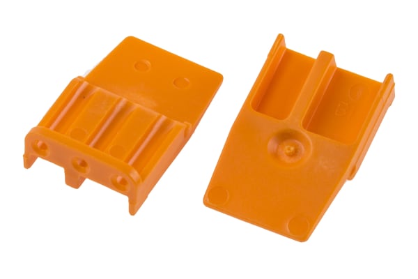 Product image for WEDGE LOCK,3 WAY,SOCKET,ORANGE