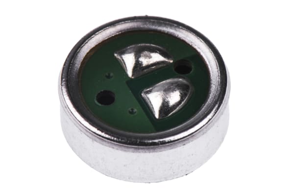 Product image for Microphone uni solder pads 6mm