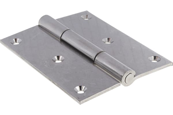 Product image for S/steel standard hinge, 100 x 80mm