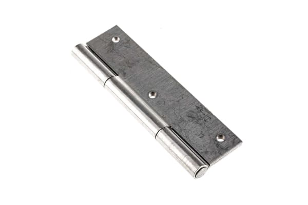 Product image for RS PRO Stainless Steel Butt Hinge Screw, 120mm x 60mm x 2mm