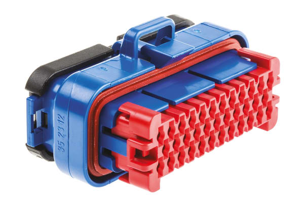 Product image for AMPSEAL 35 WAY PLUG HOUSING, BLUE