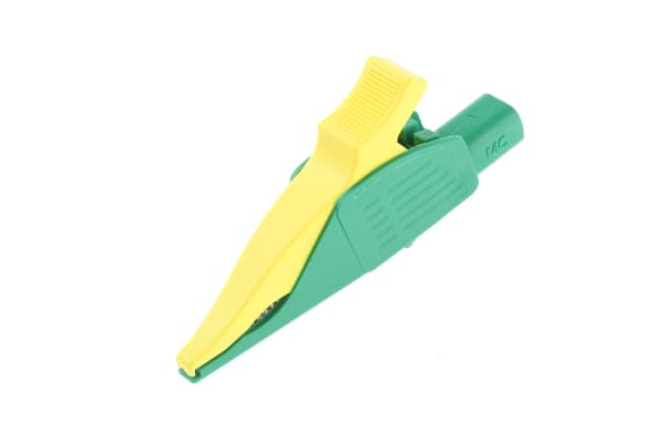Product image for 4mm Dolphin Clip Green/YLW