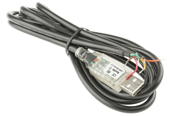 Product image for USB TO RS232 SERIAL CONVERTER CABLE 1.8M