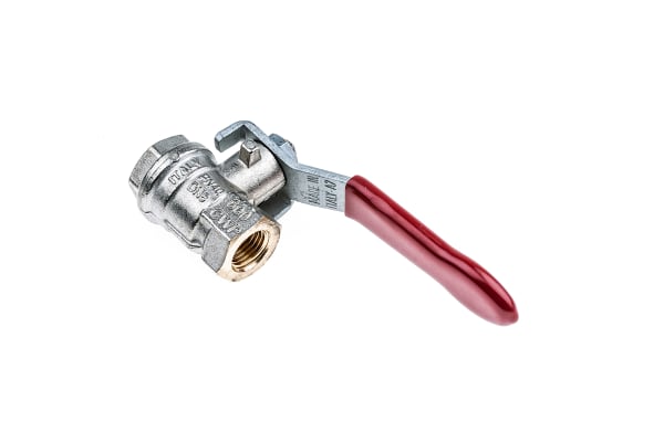 Product image for Lever handle ball valve 1/4in