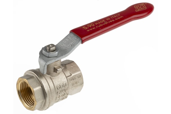 Product image for Lever handle ball valve 3/4in