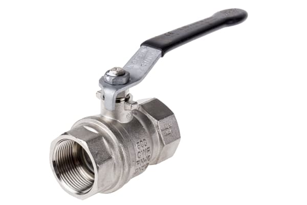 Product image for Industrial ball valve, lever 1 1/4in