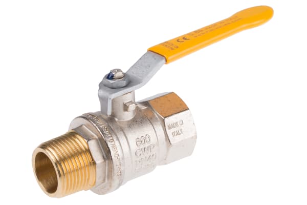 Product image for Gas lever handle ball valve 1in