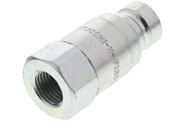 Product image for 1/4in BSP male tip flat face coupler