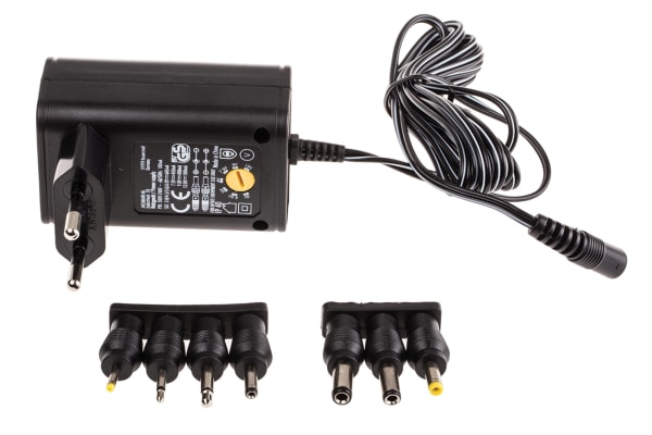 Product image for POWER ADAPTER,EURO,PLUG IN,ERP,3-12V