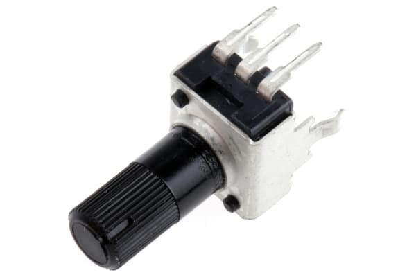 Product image for 9mm carbon potentiometer linear 100K 20%