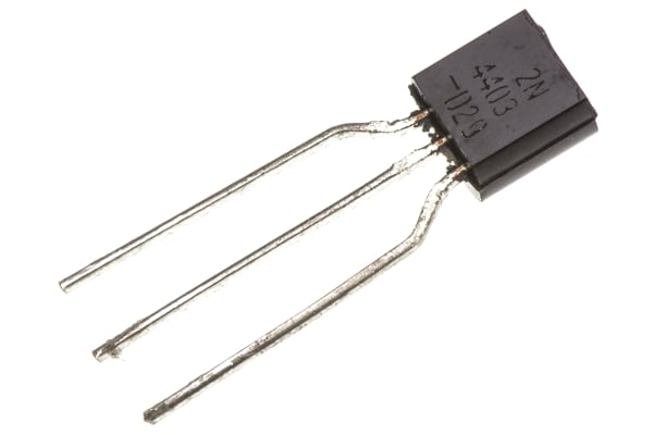 Product image for Transistor GP BJT PNP 40V 0.6A TO92-3