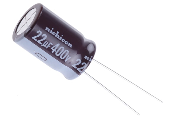 Product image for AL CAP RADIAL CA SERIES 22UF 400V