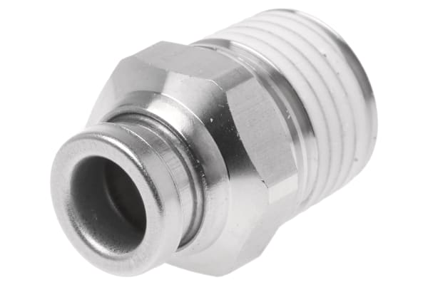 Product image for SS 316 Fitting,Male 6mm dia to R1/4