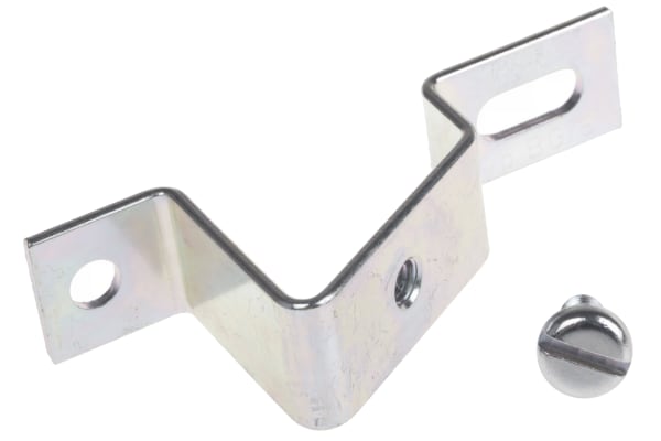 Product image for DIN Rail Angle Bracket M6 30 Degrees