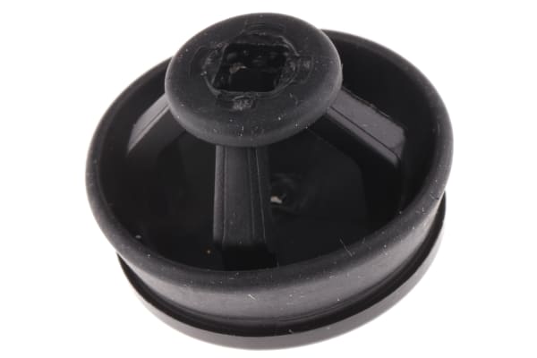 Product image for WISKA CLIXX GROMMET, BLACK, 16MM