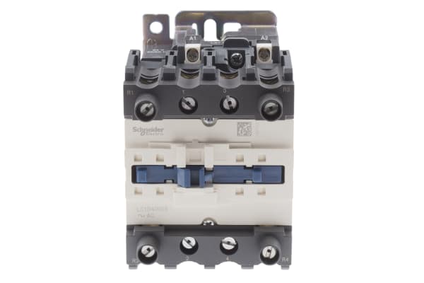 Product image for Schneider Electric TeSys D LC1D 4 Pole Contactor - 60 A, 24 V ac Coil, 2NO/2NC