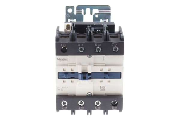 Product image for 4 pole,NO Contactor,125A,24Vdc,AC-1