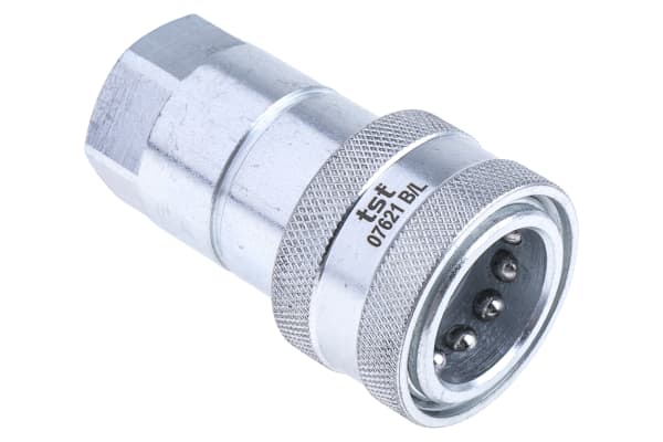 Product image for 1/2in BSP female self sealing coupler