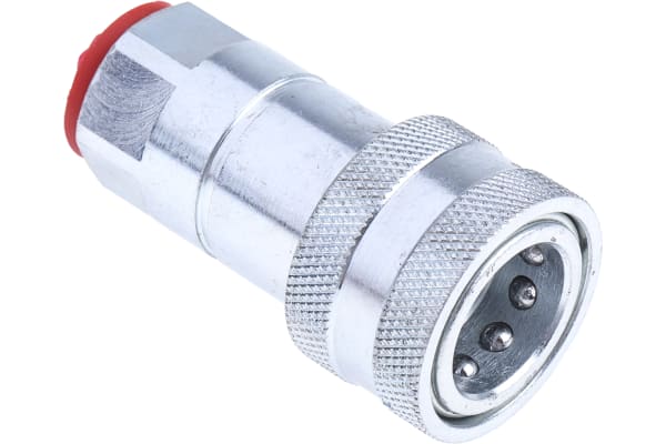 Product image for 3/8in BSP female self sealing coupler