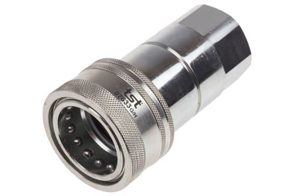 Product image for 1in BSP female self sealing coupler