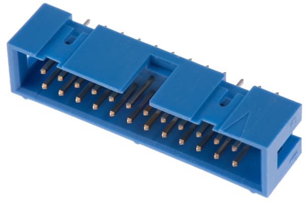 Product image for HEADER VERTICAL IDC PIN 24 WAY AMP-LATCH