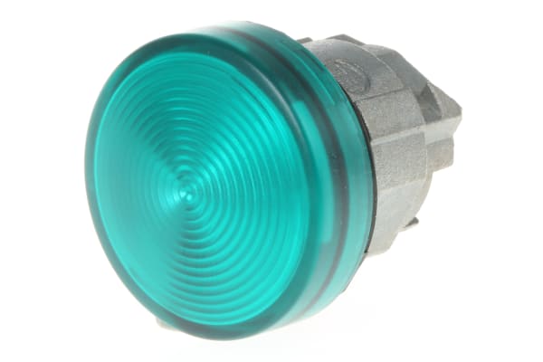 Product image for PILOT LIGHT HEAD ZB4-B GREEN