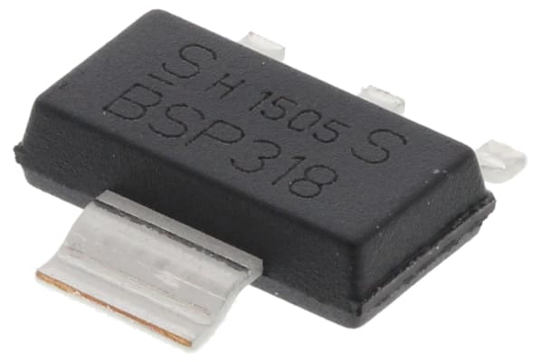 Product image for MOSFET N-CHANNEL 60V 2.6A LOGIC SOT223