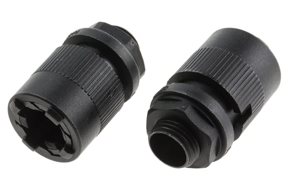 Product image for Nylon strt adaptor PG9 for conduit 16mm