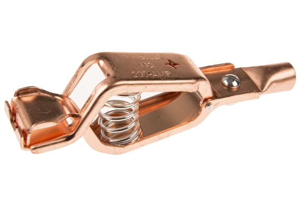 Product image for HEAVY DUTY COPPER GROUNDING CLIP, 200A