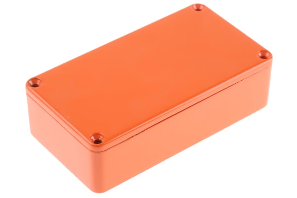 Product image for Orange Rectangular Enclosure, 112x60x31