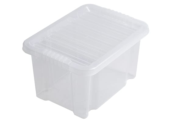 Product image for Topstore Topbox 24 Ltr with lids 4 pack