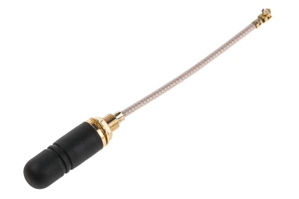 Product image for STUBBY ANTENNA 2.4GHZ PIGTAIL 50MM UFL