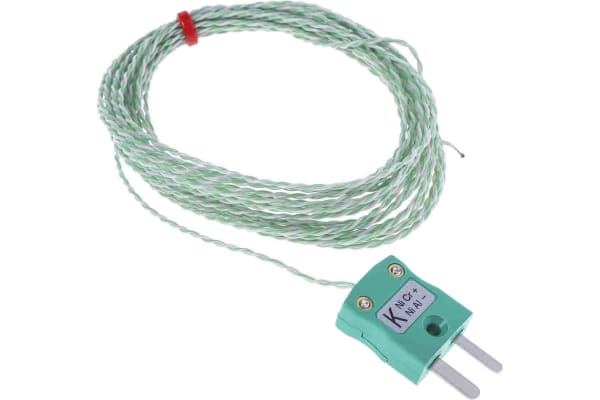 Product image for Thermocouple K welded tip 1/0.315mm 5M