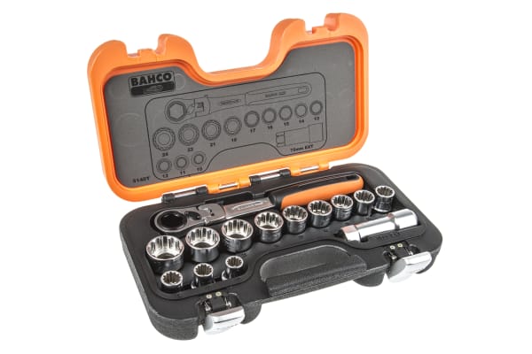Product image for 14 pce Go Through Socket Set