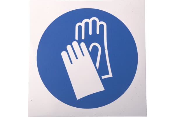 Product image for SAV symbol 'Safety gloves',150 x150mm