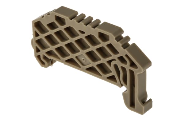 Product image for Screwless end bracket, low