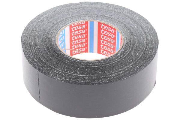 Product image for ACRYLIC CLOTH TAPE BLACK 50MX50MM