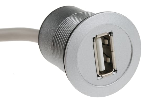 Product image for HAR-PORT USB2.0 A-A COUPLER + CABLE 1.5M