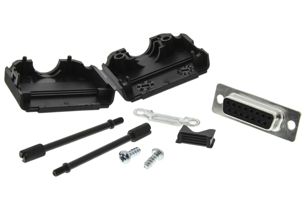 Product image for DPPK D-SUB SOCKET AND SNAP HOOD KIT 15 W