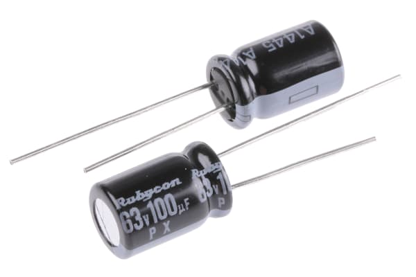 Product image for CAPACITOR PX SERIES 100UF 63V 8X11.5