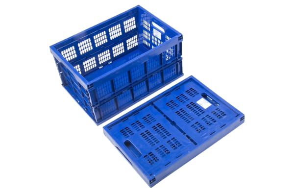 Product image for Fold Flat Crate 45 litre