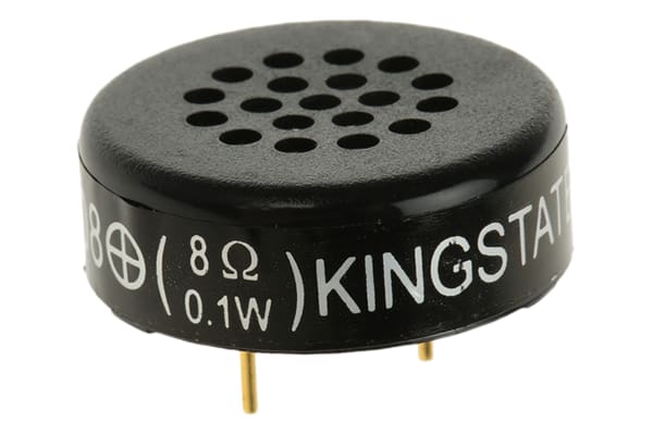 Product image for Miniature speaker 8 Ohm 0.1W 23mm