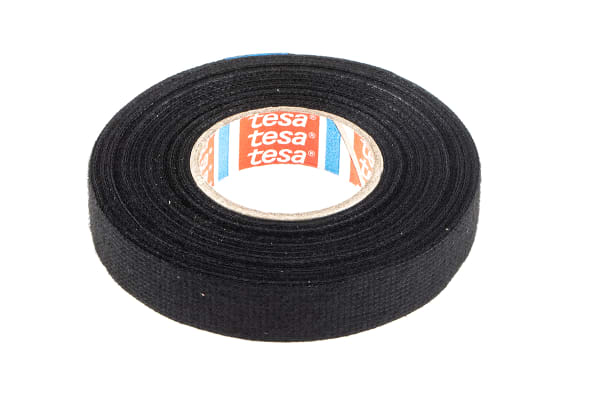 Product image for CABLE HARNESSING TAPE BLACK 15MX15MM