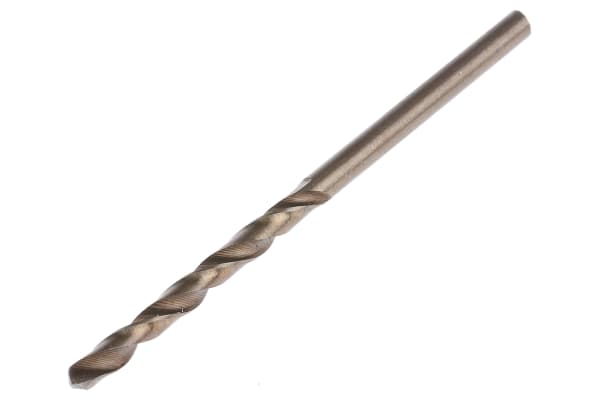 Product image for Drill Bit, HSS-Co, DIN338, 3.0x33x61mm