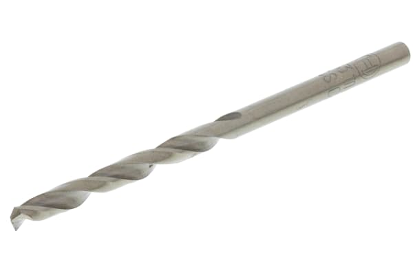 Product image for Drill Bit, HSS-Co, DIN338, 3.3x36x65mm