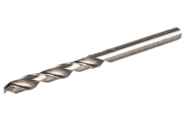 Product image for Drill Bit, HSS, DIN 338, 4.2x43x75mm