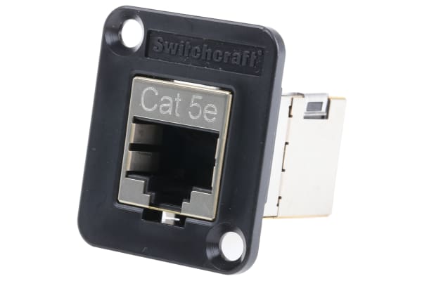 Product image for EH PANEL RJ45 CAT 5 E SHIELDED